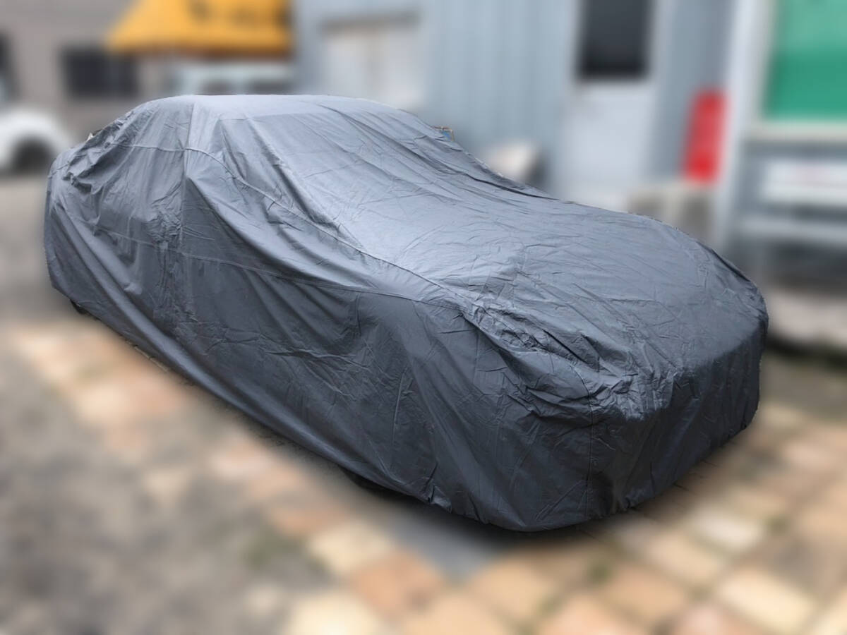 GX51/60クレスタ対応！驚きの超極厚！プレミアム カーカバー！裏起毛・良通気の多層構造 ボディカバー！前後固定ベルト付き！_画像3