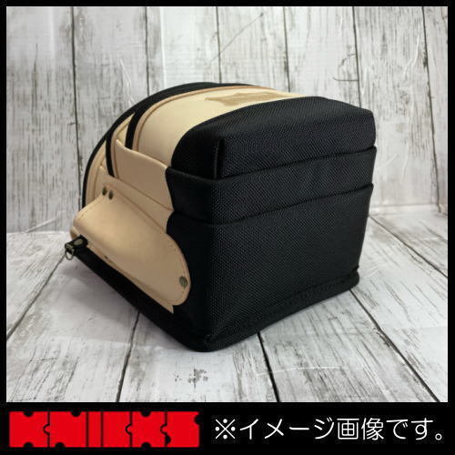 新品 ニックス KNB-301DD 総ヌメ革使用3段腰袋(バリスティック生地補強タイプ) KNICKS_画像4