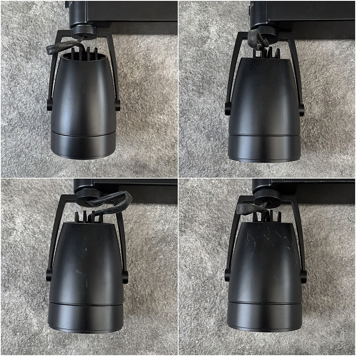 F-T■KOIZUMI コイズミ照明 LED照明器具 4個/スポットライト/ダクトタイプ/XS46100L/ブラック/2020年/通電確認済【CA1017-1】_画像4