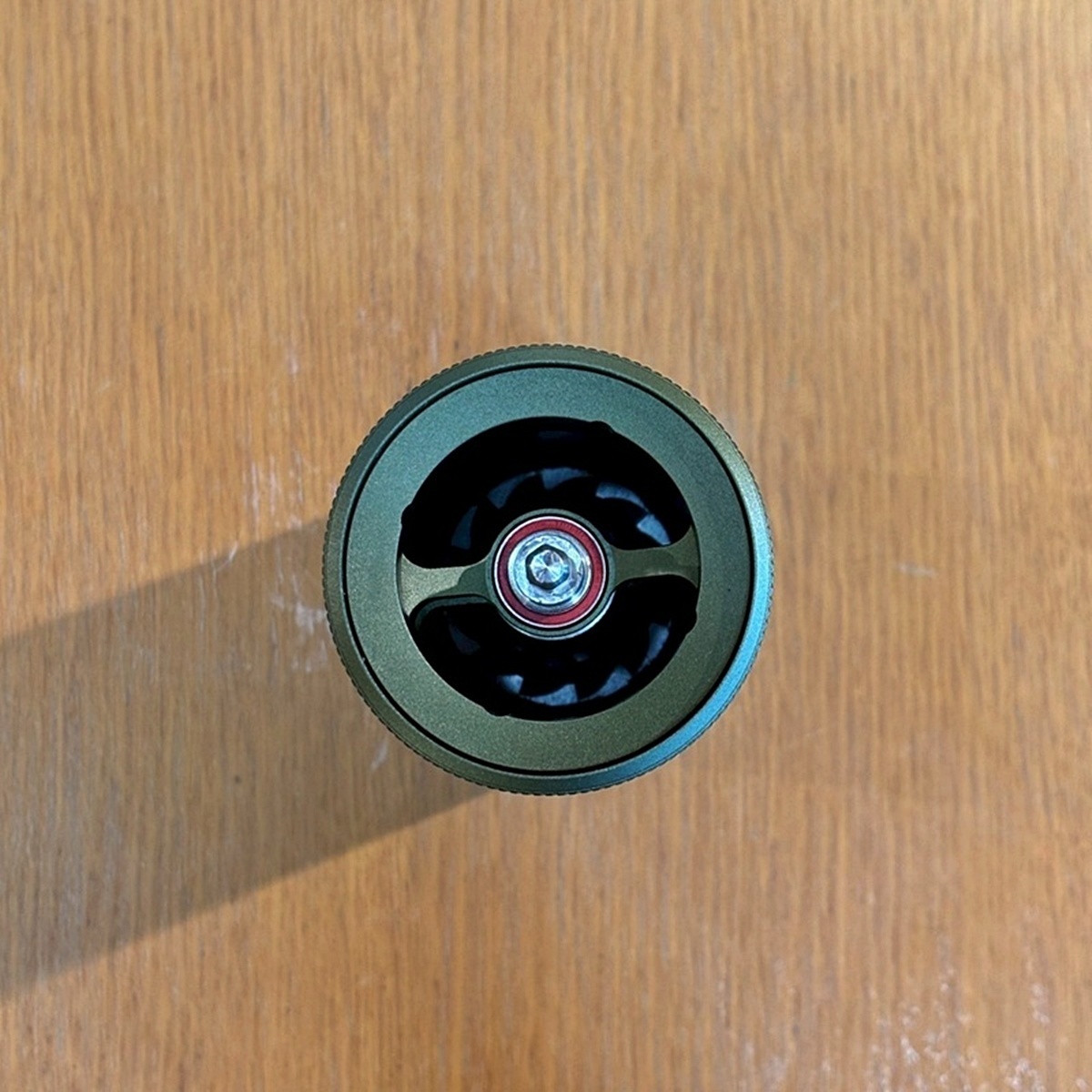 F-T■TIMEMORE S3 Coffee Grinder グリーン タイムモア コーヒーグラインダー 手挽き 外部調節機能 手回し式 ハンドミル【CA1111-5】_画像8