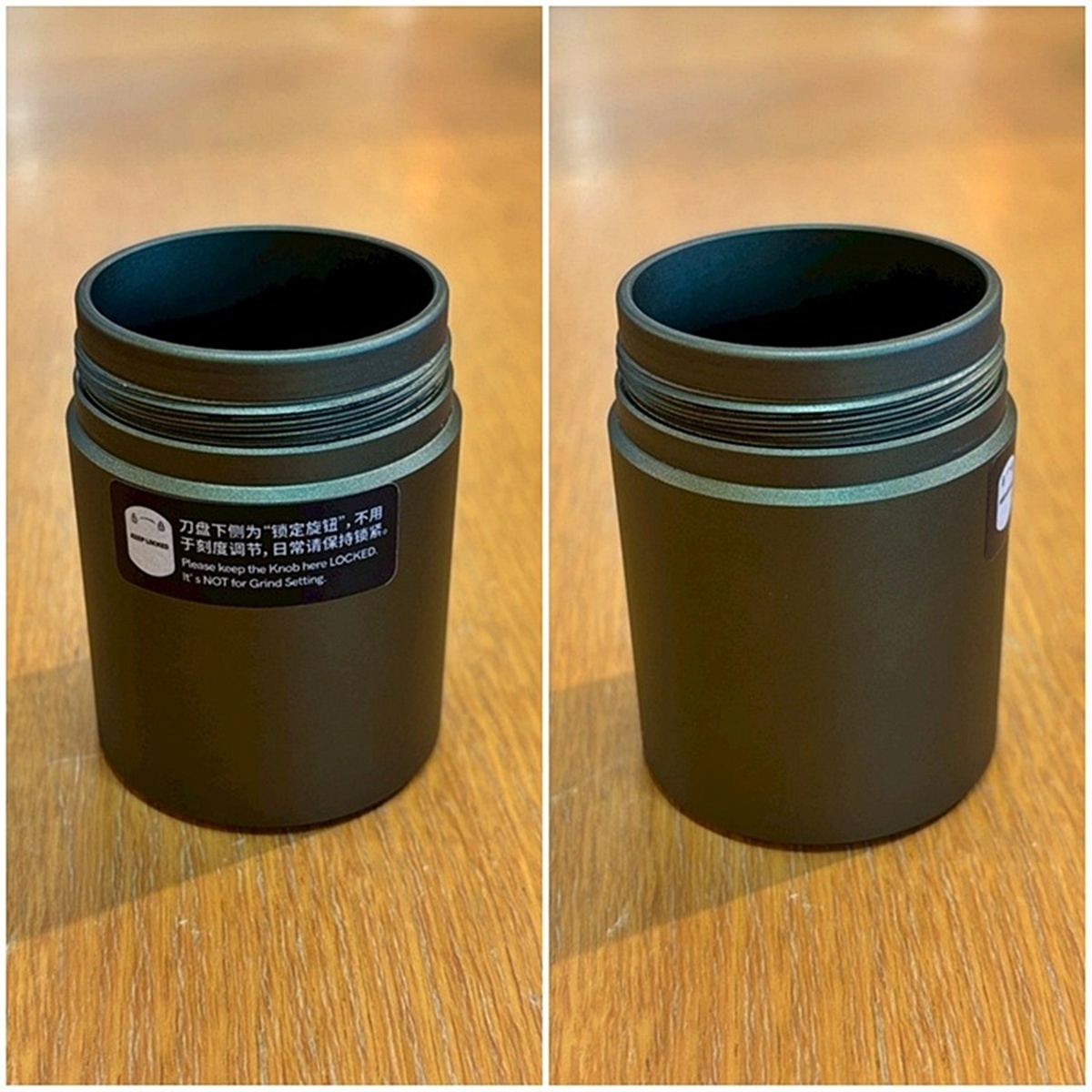 F-T■TIMEMORE S3 Coffee Grinder グリーン タイムモア コーヒーグラインダー 手挽き 外部調節機能 手回し式 ハンドミル【CA1111-5】_画像9