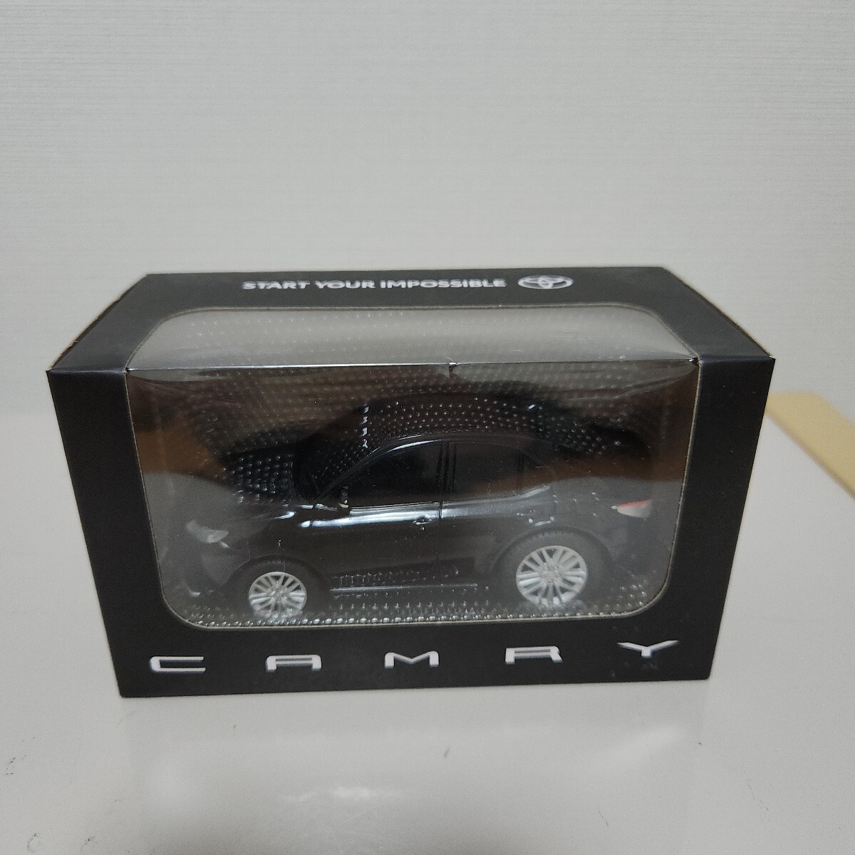 希少!非売品!トヨタカムリ WS 後期 アティチュードブラック ツートン カラーサンプル プルバック ミニカー ②_画像1