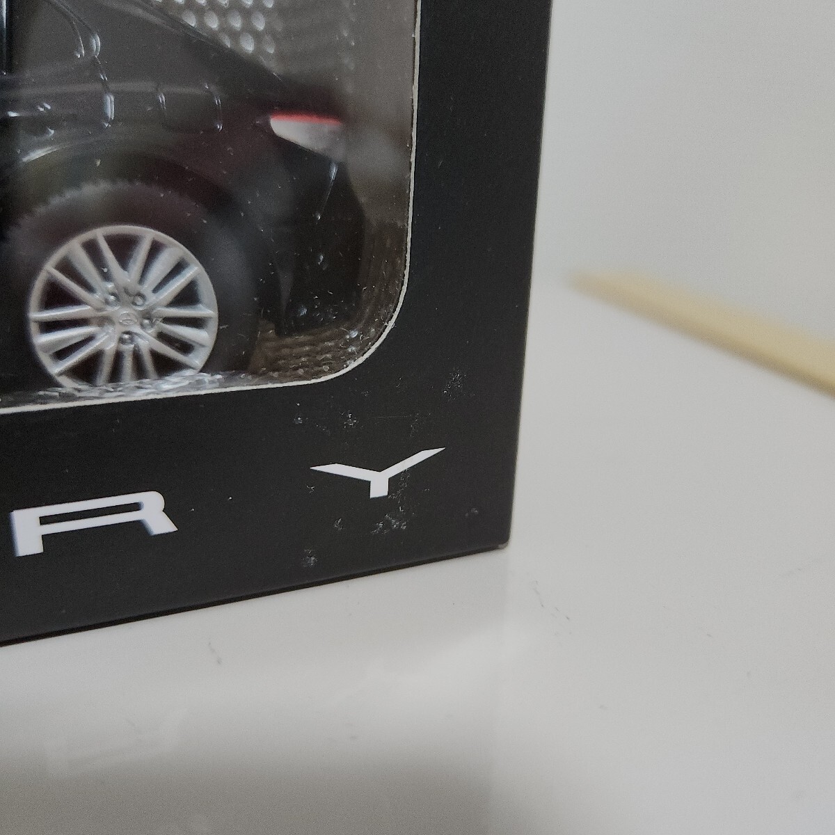 希少!非売品!トヨタカムリ WS 後期 アティチュードブラック ツートン カラーサンプル プルバック ミニカー ②_画像6