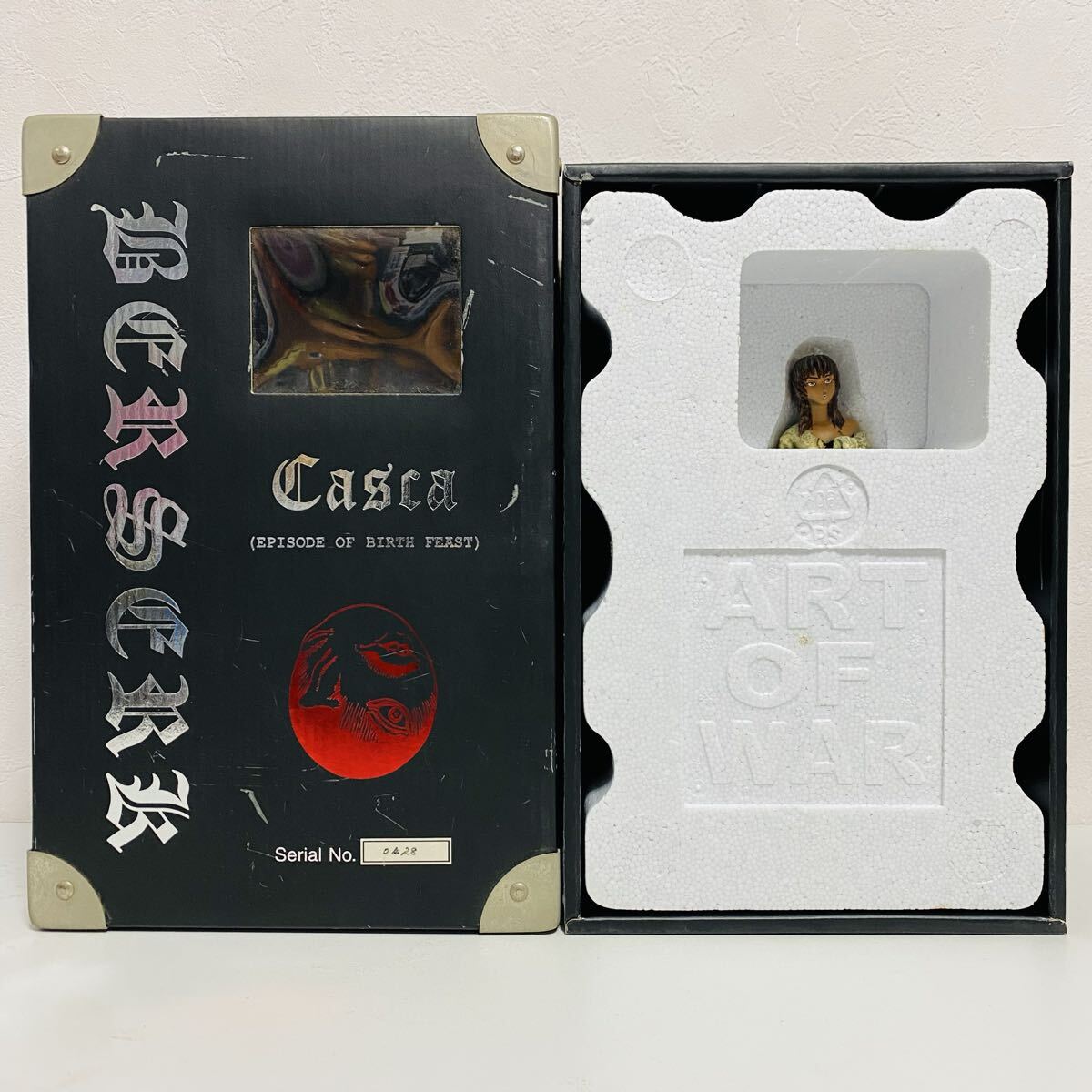 【美品】ART OF WAR アートオブウォー BERSERK ベルセルク Casca キャスカ 生誕祭の章 フィギュア_画像2