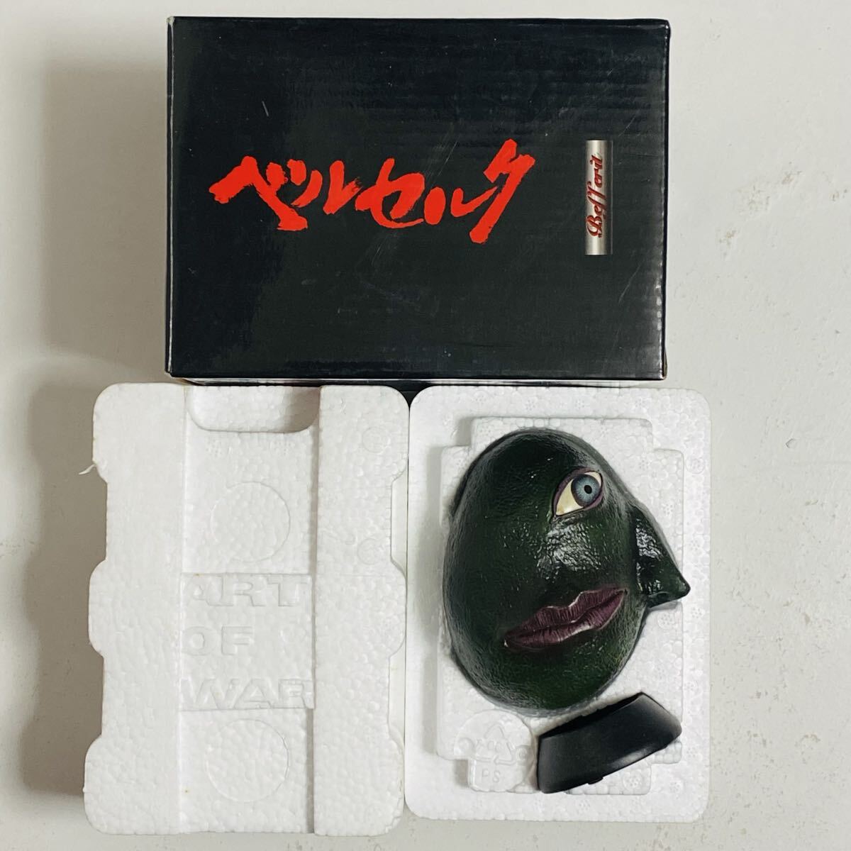 【美品】ART OF WAR アートオブウォー BERSERK ベルセルク Befferit ベヘリット 赤 緑 セット フィギュア_画像4