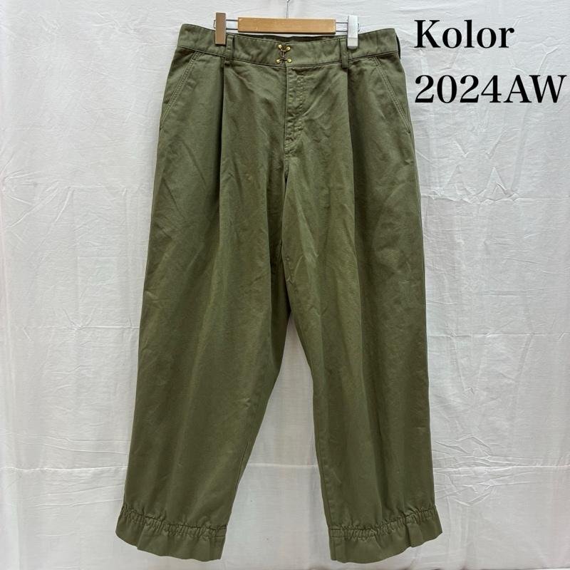 カラー 24AW 直営店限定 パッカリング ワイド パンツ 24WCM-P21120S 3_画像1