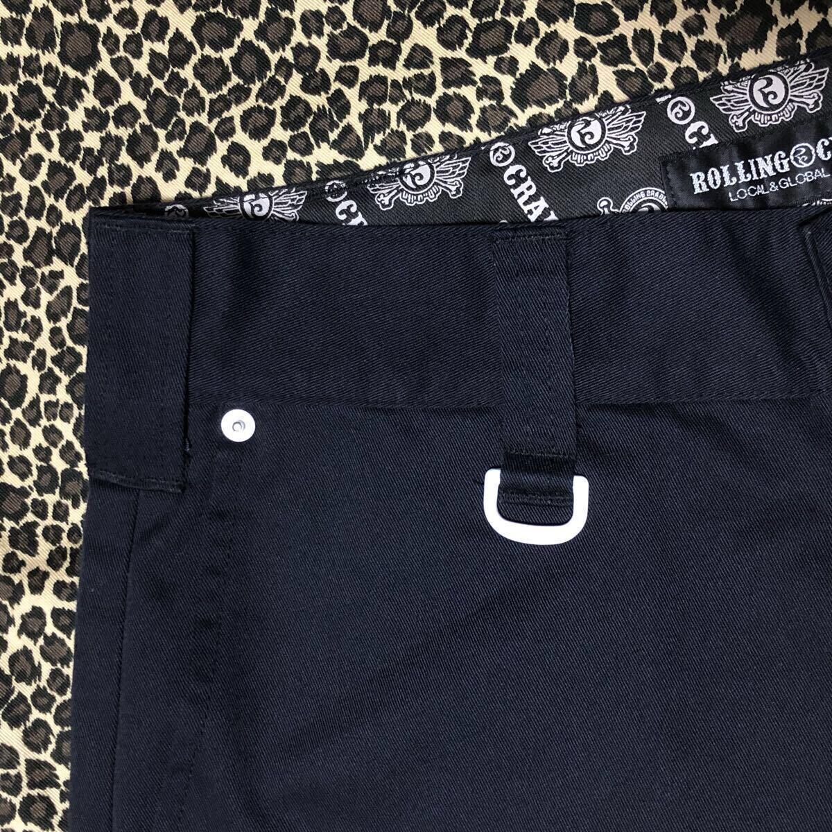 美品 ROLLING CRADLE チノパン ダークネイビー Sサイズ ローリングクレイドル ワークパンツ ロリクレ_画像5