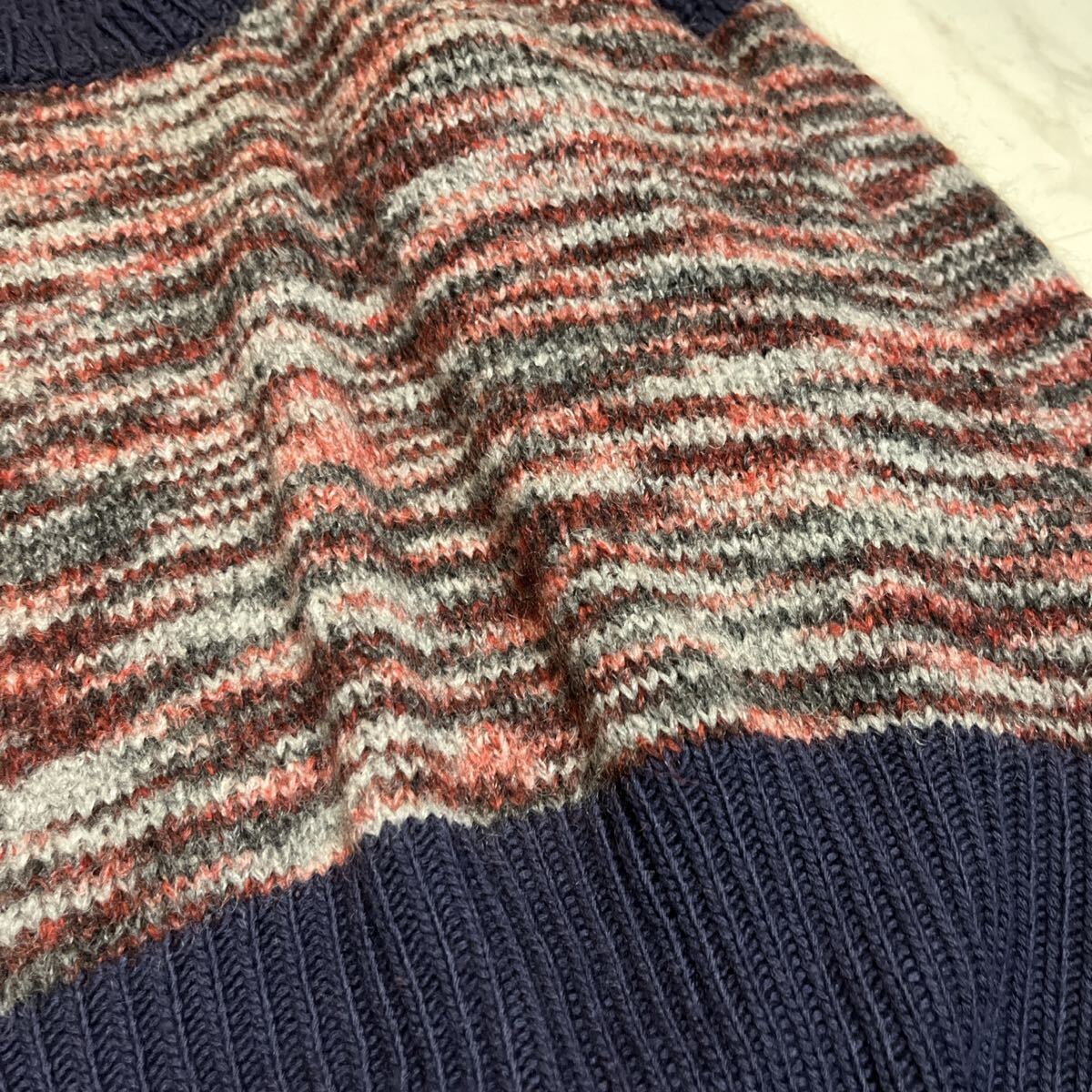 美品　TSUMORI CHISATO ウールモヘヤビックシルエットニット　2_画像3