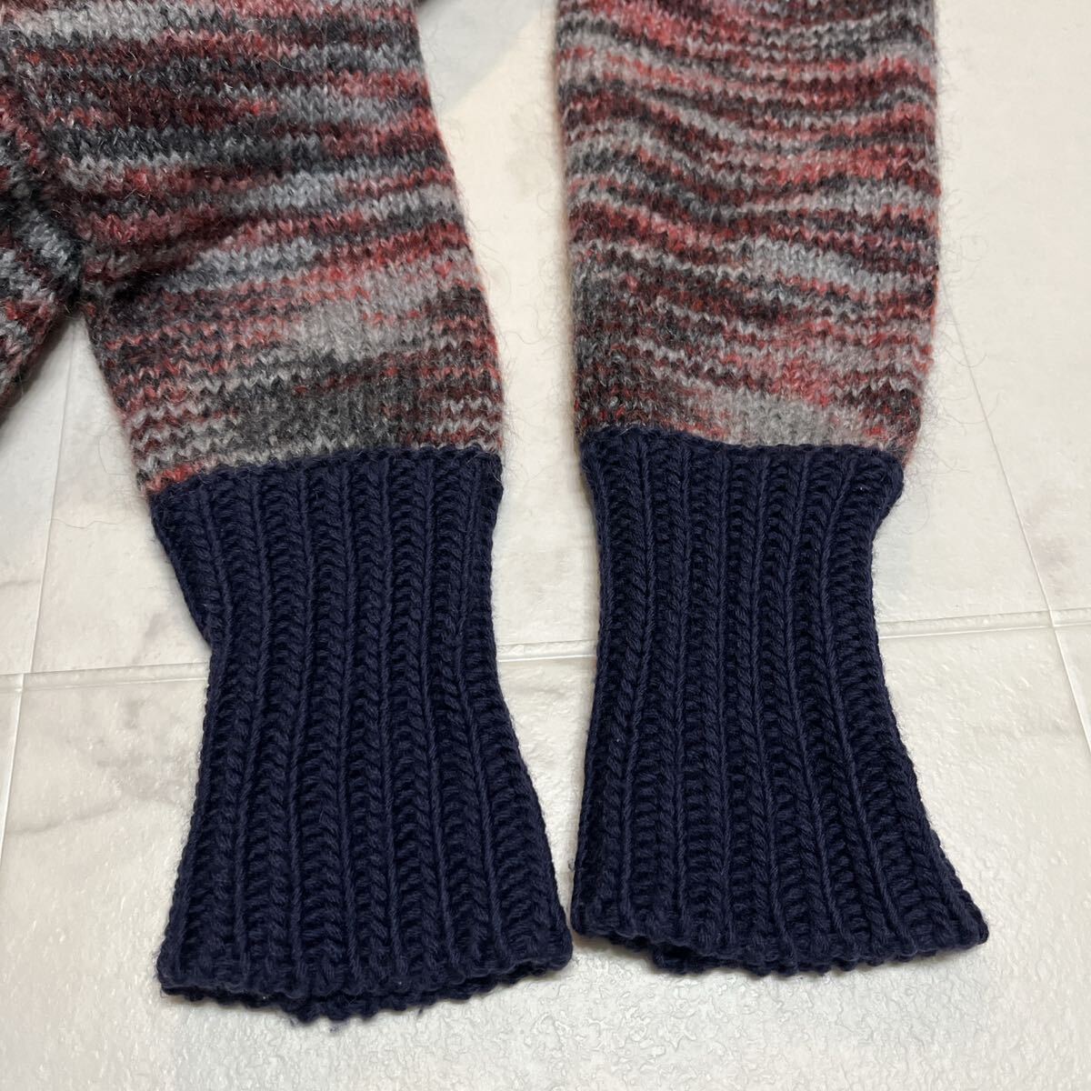 美品　TSUMORI CHISATO ウールモヘヤビックシルエットニット　2_画像7