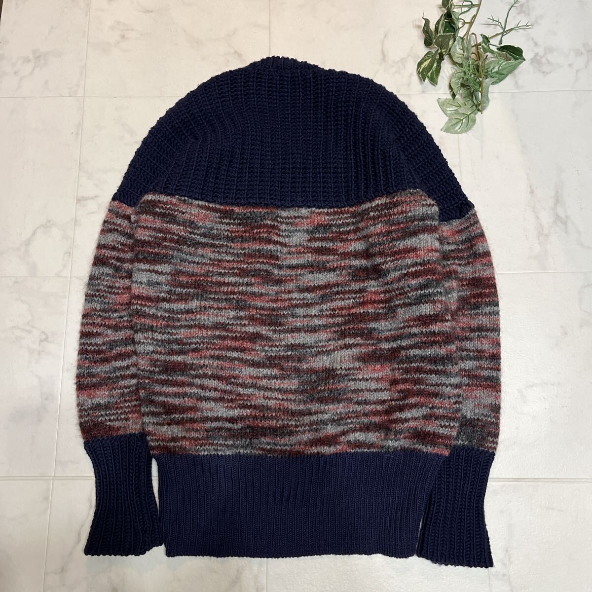 美品　TSUMORI CHISATO ウールモヘヤビックシルエットニット　2_画像8