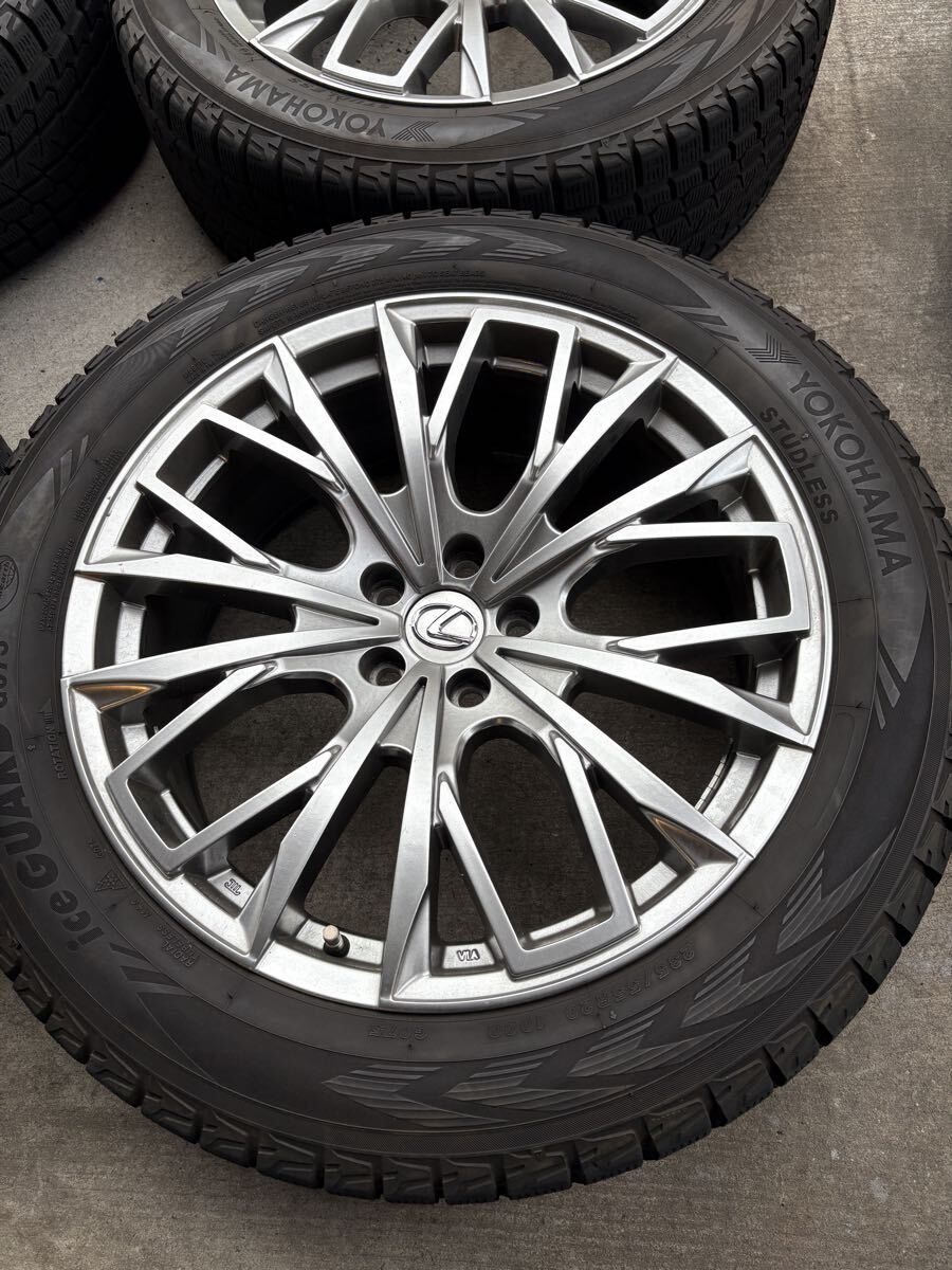 美品/レクサス用/RXなどに/ヨコハマ/アイスガード/235/55/20インチ/4本_画像2
