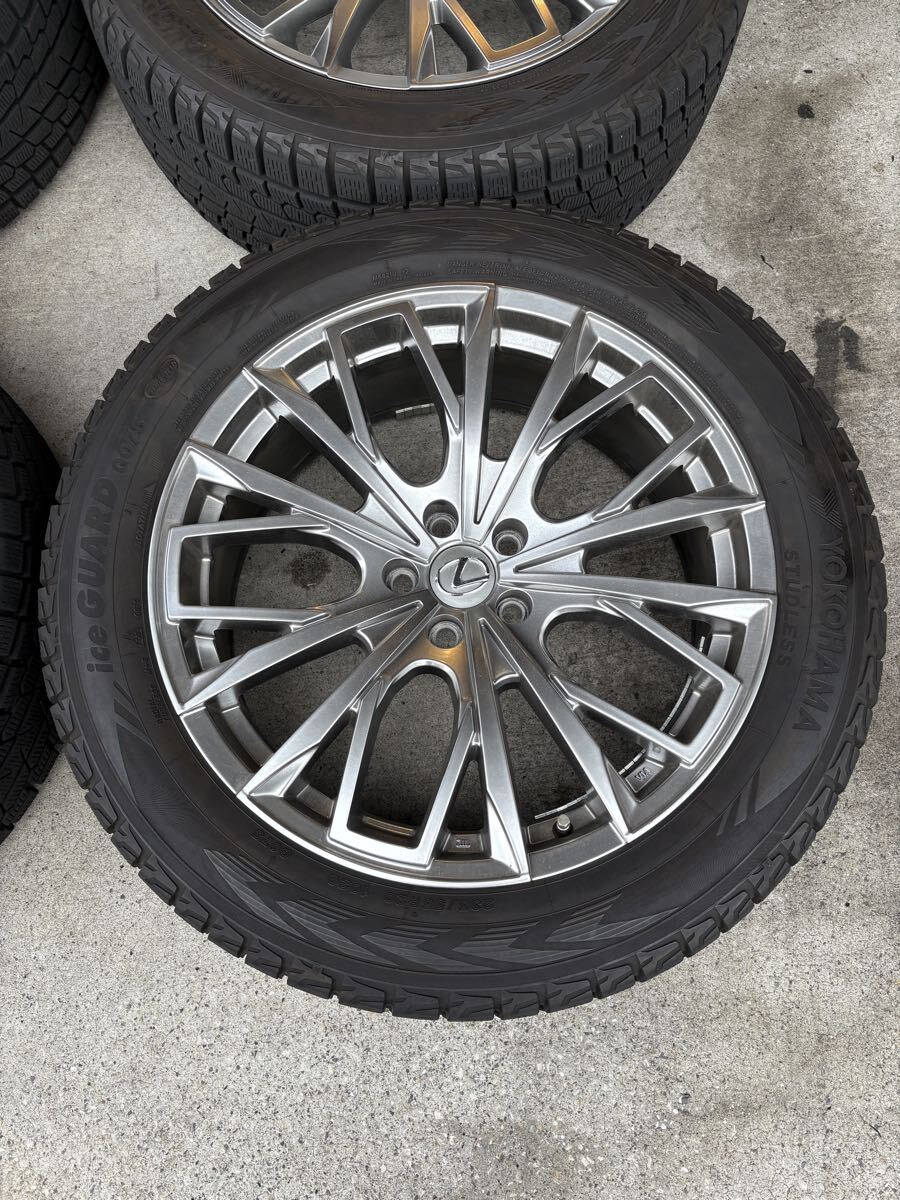 美品/レクサス用/RXなどに/ヨコハマ/アイスガード/235/55/20インチ/4本_画像4