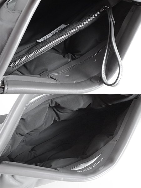☆美品 Maison Margiela 11 ◆ GLAM SLAM クロスボディ ショルダーバッグ グレー (NFC認証済) グラムスラム メゾンマルジェラ ◆ZZ2_画像4