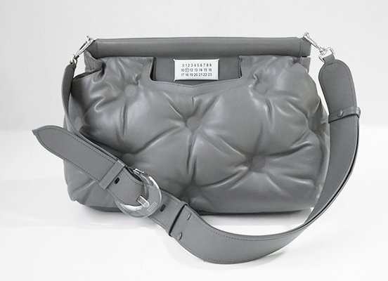 ☆美品 Maison Margiela 11 ◆ GLAM SLAM クロスボディ ショルダーバッグ グレー (NFC認証済) グラムスラム メゾンマルジェラ ◆ZZ2_画像1