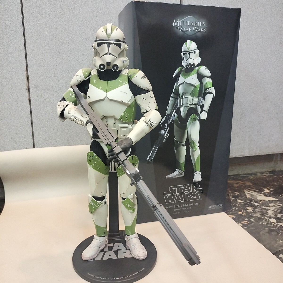 ミリタリーズ・オブ・スター・ウォーズ クローン・トルーパー（442部隊） （1/6スケール フィギュア） [サイドショウ]