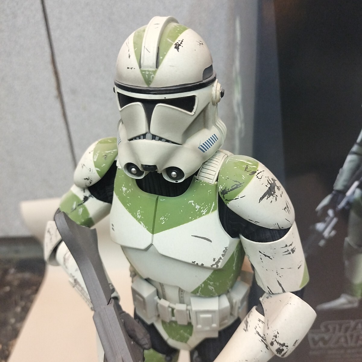 SIDESHOW STAR WARS 442ND SIEGE BATTALION CLONE TROOPER 1/6 スターウォーズ クローン トルーパー ストームトルーパー サイドショウ _画像2