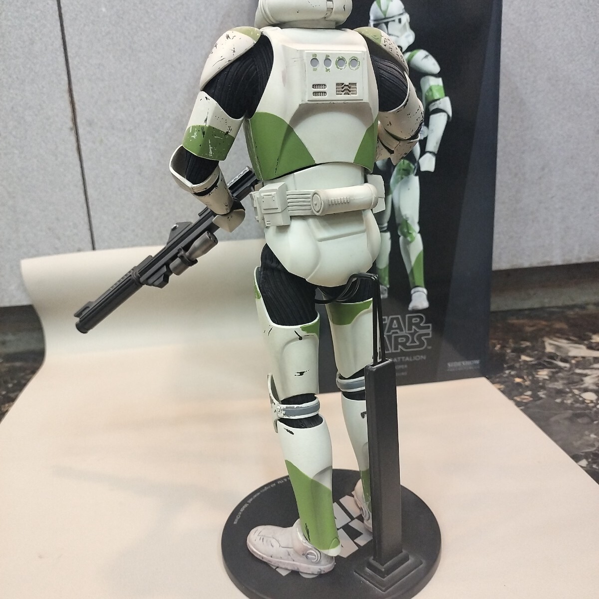 SIDESHOW STAR WARS 442ND SIEGE BATTALION CLONE TROOPER 1/6 スターウォーズ クローン トルーパー ストームトルーパー サイドショウ _画像3