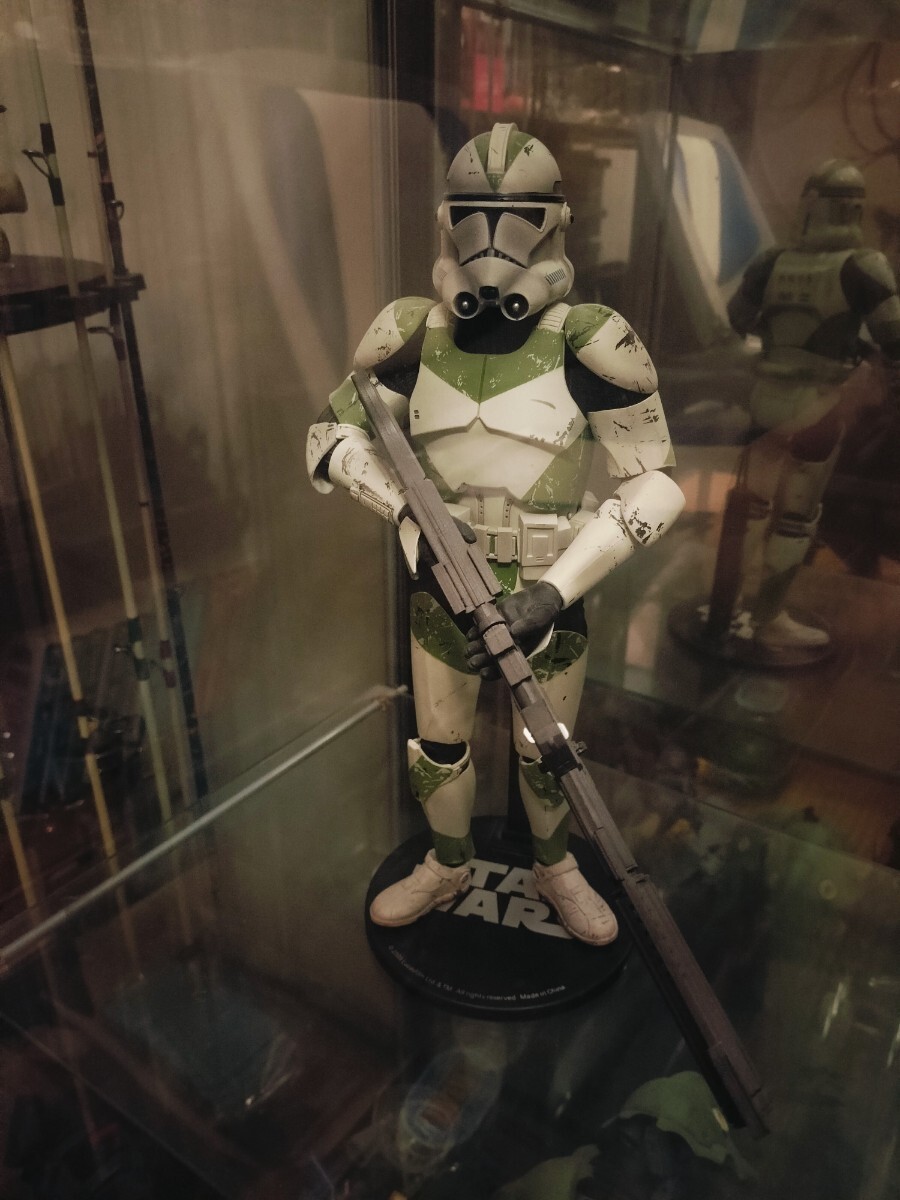 SIDESHOW STAR WARS 442ND SIEGE BATTALION CLONE TROOPER 1/6 スターウォーズ クローン トルーパー ストームトルーパー サイドショウ _画像8