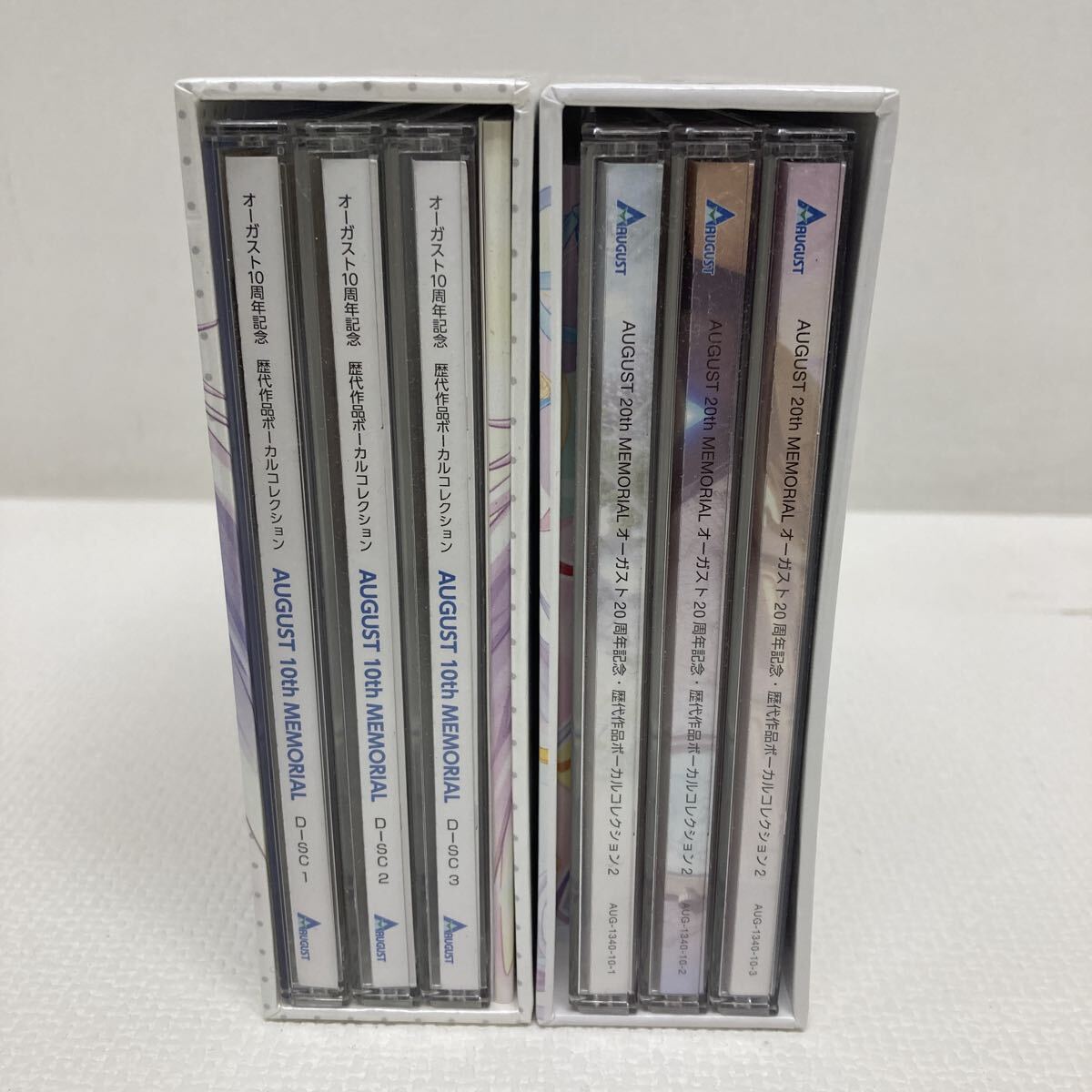 I1113C3 AUGUST 10th 20th MEMORIAL август история плата произведение Vocal коллекция CD 2 шт комплект музыка аниме