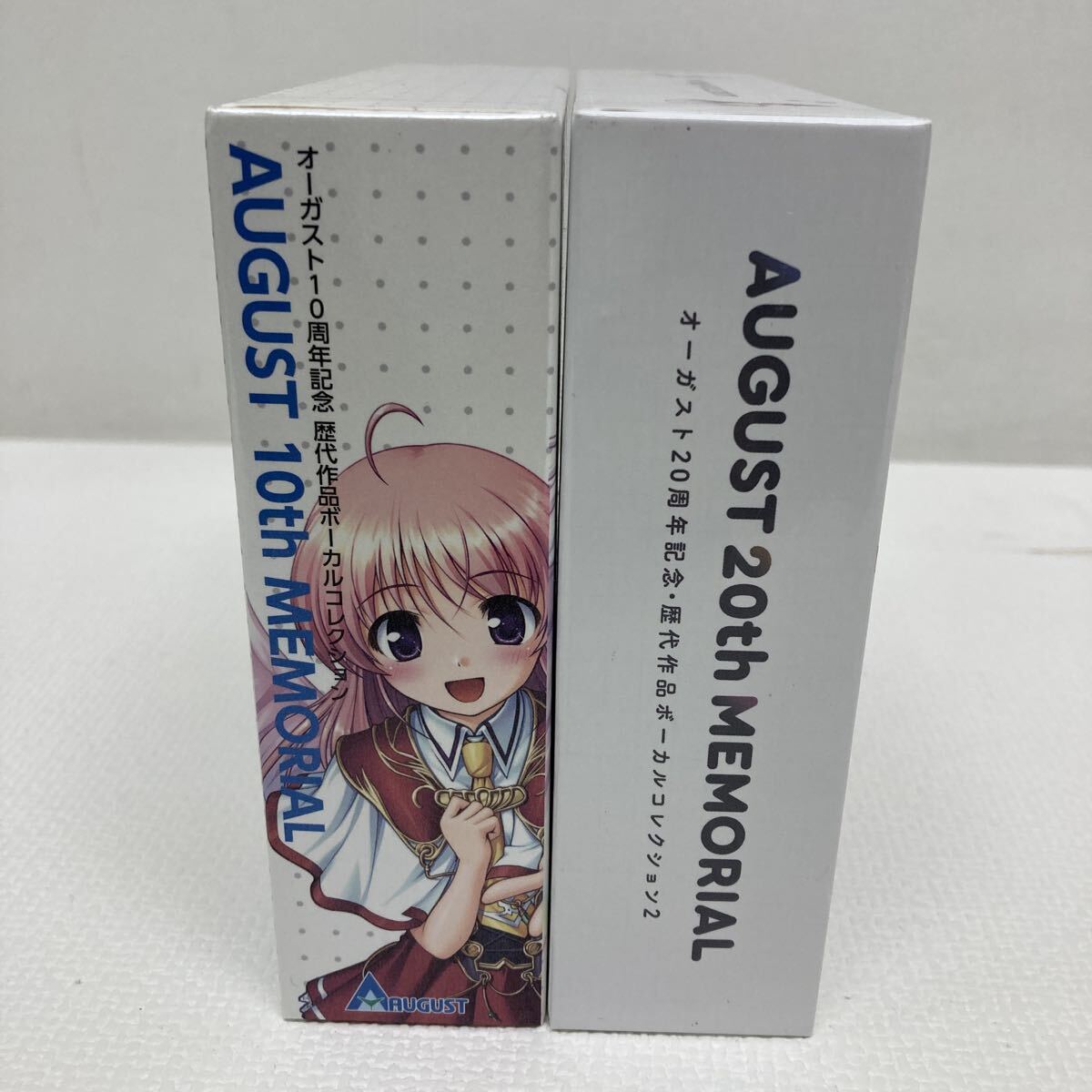 I1113C3 AUGUST 10th 20th MEMORIAL август история плата произведение Vocal коллекция CD 2 шт комплект музыка аниме