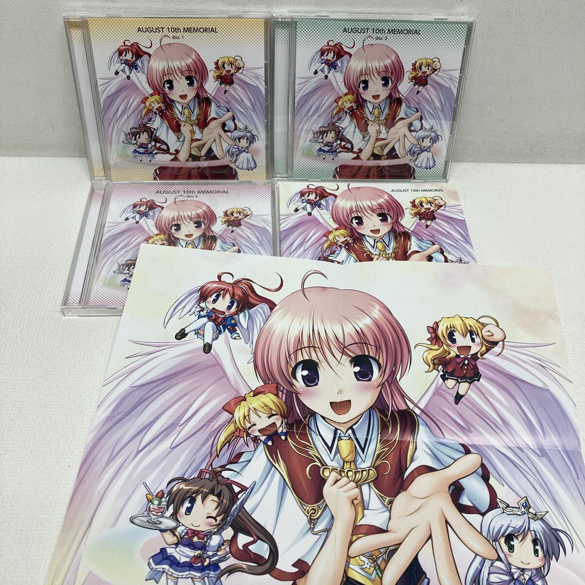 I1113C3 AUGUST 10th 20th MEMORIAL август история плата произведение Vocal коллекция CD 2 шт комплект музыка аниме