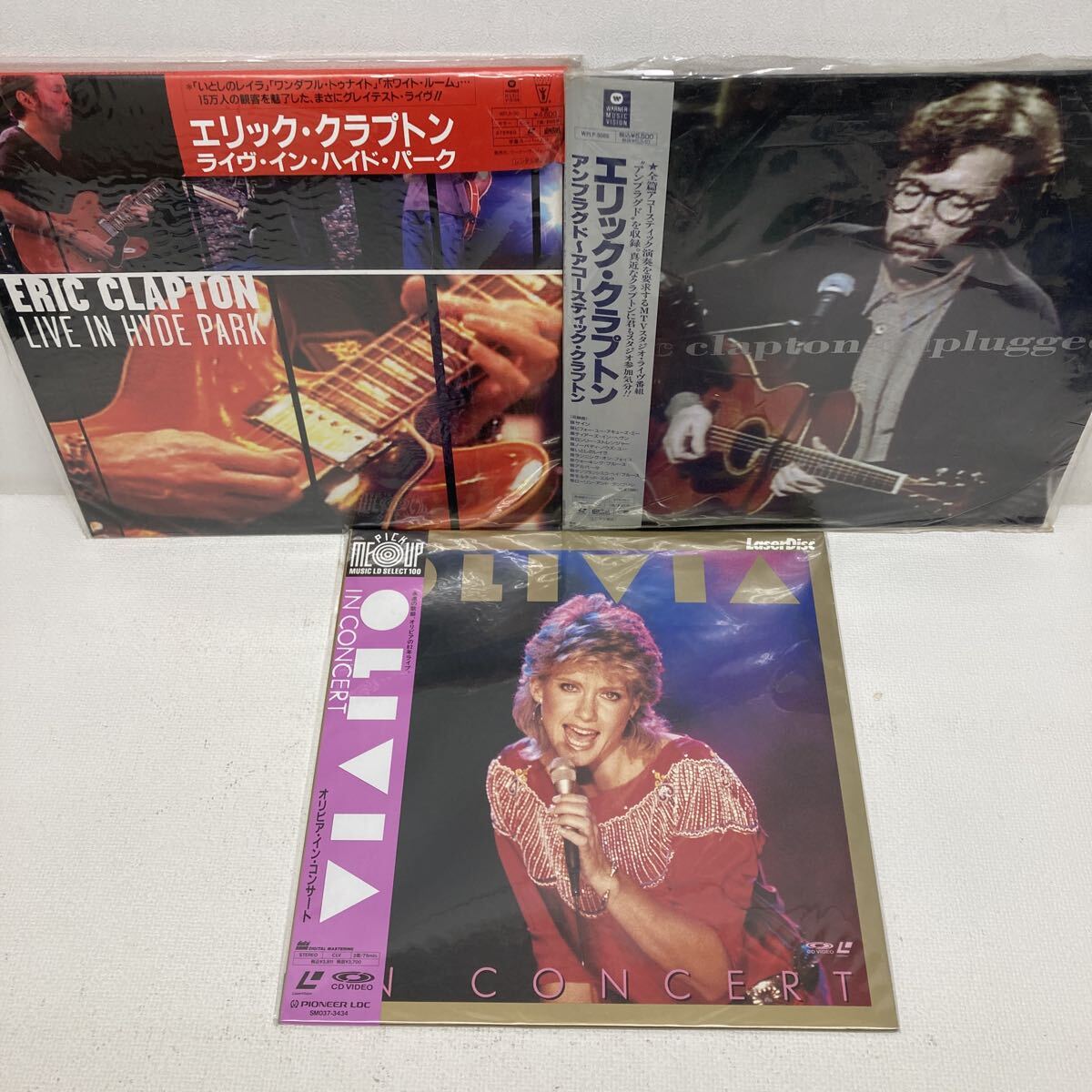 I1121D5 まとめ★洋楽 LD レーザーディスク 23巻セット オリビアニュートンジョン エリッククラプトン ジャネットジャクソン 他_画像2