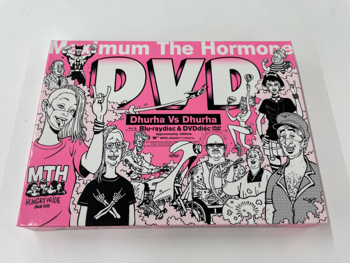 ◆◇【中古】マキシマム ザ ホルモン Dhurha Vs Dhurha -ヅラ対ヅラ-【DVD・ブルーレイ】◇◆_画像1