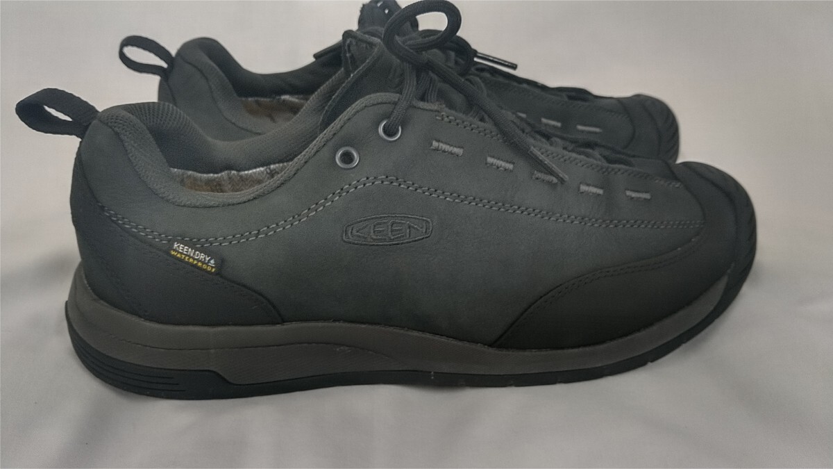 KEEN ключ n спортивные туфли JASPER II WP jasper two вода устойчивый мужской черный чёрный 28.0cm 1023868