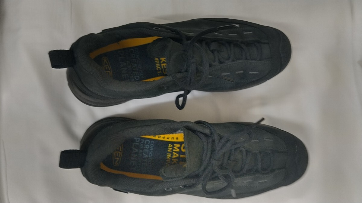 KEEN ключ n спортивные туфли JASPER II WP jasper two вода устойчивый мужской черный чёрный 28.0cm 1023868