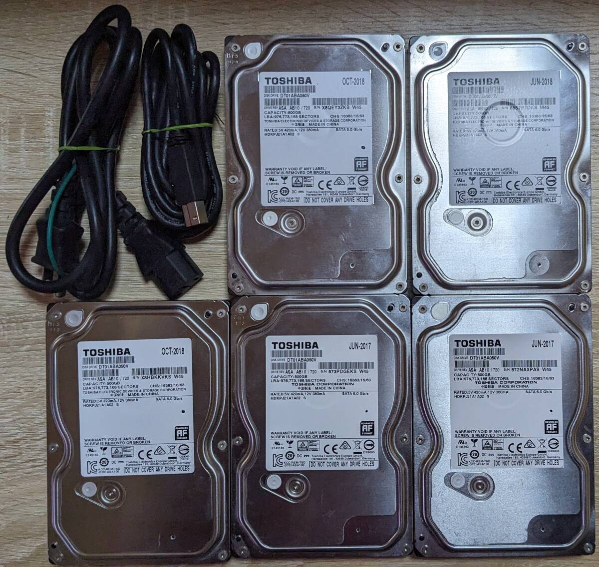 センチュリー CENTURY CRSJ535EU3 HDDケース 裸族の集合住宅5Bay ハードディスク HDD付き USED 中古_画像7