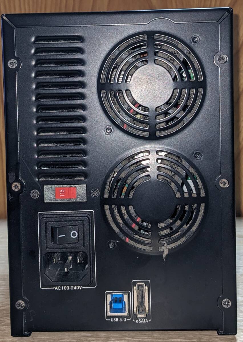 センチュリー CENTURY CRSJ535EU3 HDDケース 裸族の集合住宅5Bay ハードディスク HDD付き USED 中古_画像6