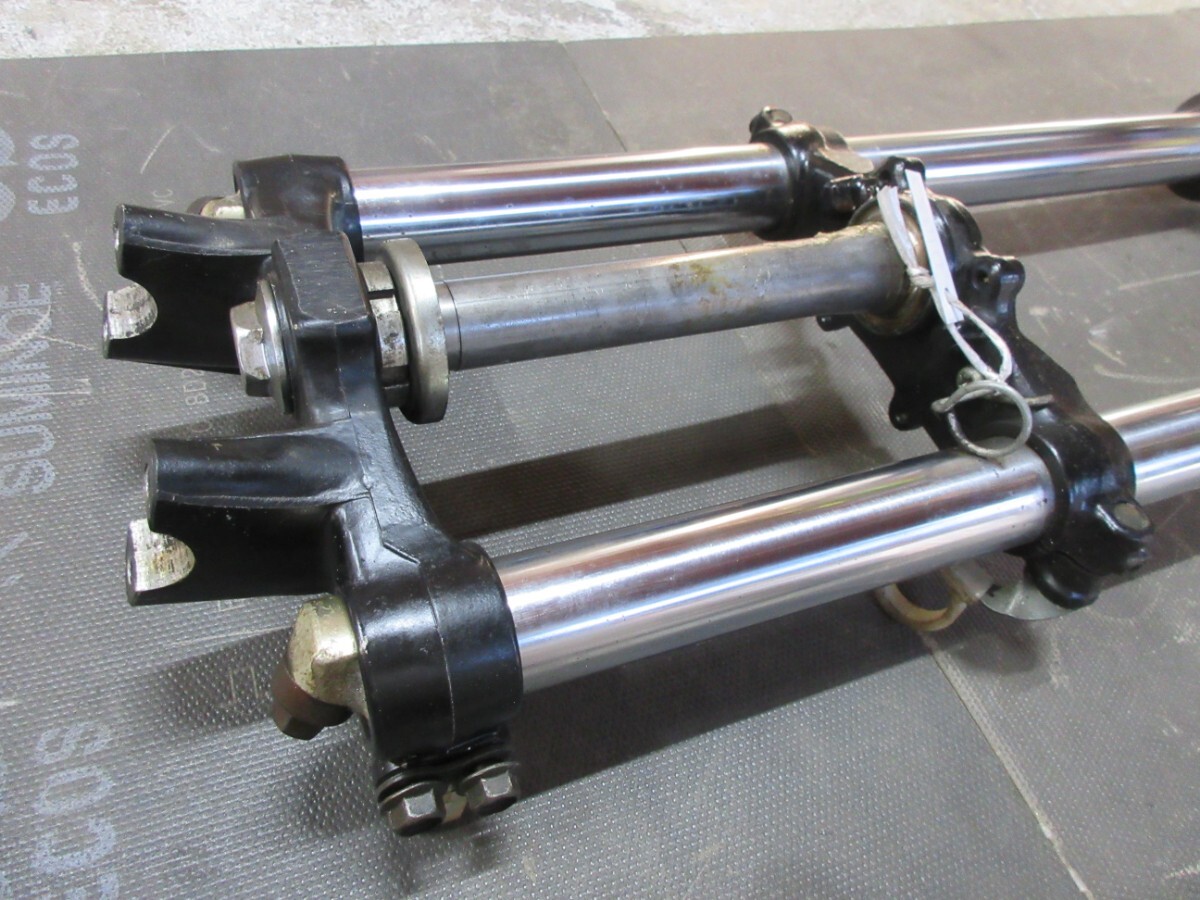 【D1428】ヤマハ XT200 フロントフォーク一式 美品!!【茨城発】23J同梱多いほど送料お得!売切! xt125 ag200_画像2