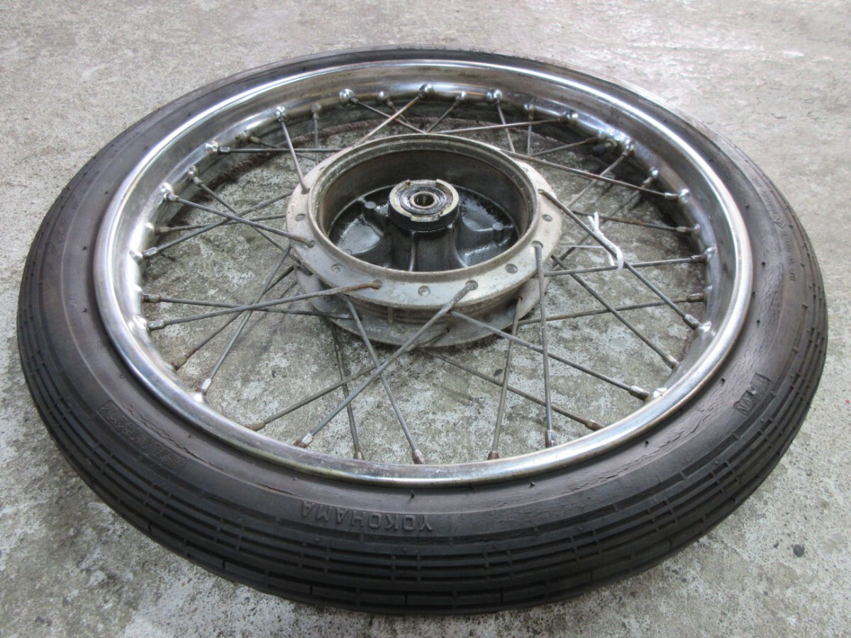 【D1745】ホンダ CB125K フロントホイール 美品!!【茨城発】走6625km/同梱多いほど送料お得!! cb125jx.cb125k-404_画像2