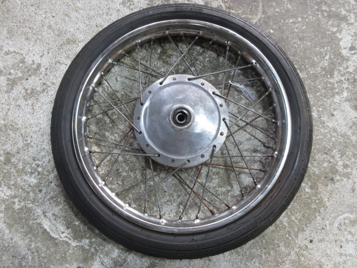 【D1745】ホンダ CB125K フロントホイール 美品!!【茨城発】走6625km/同梱多いほど送料お得!! cb125jx.cb125k-404_画像5