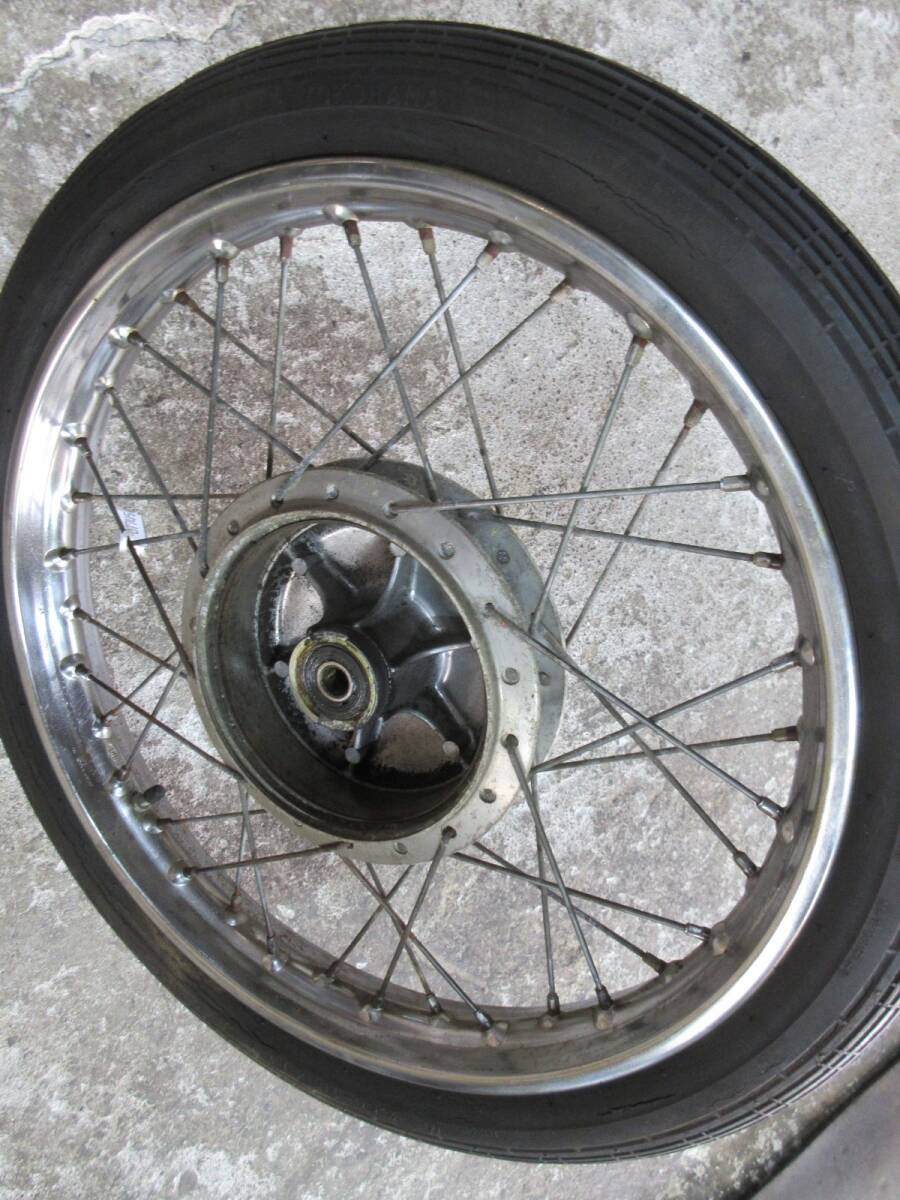 【D1745】ホンダ CB125K フロントホイール 美品!!【茨城発】走6625km/同梱多いほど送料お得!! cb125jx.cb125k-404_画像3
