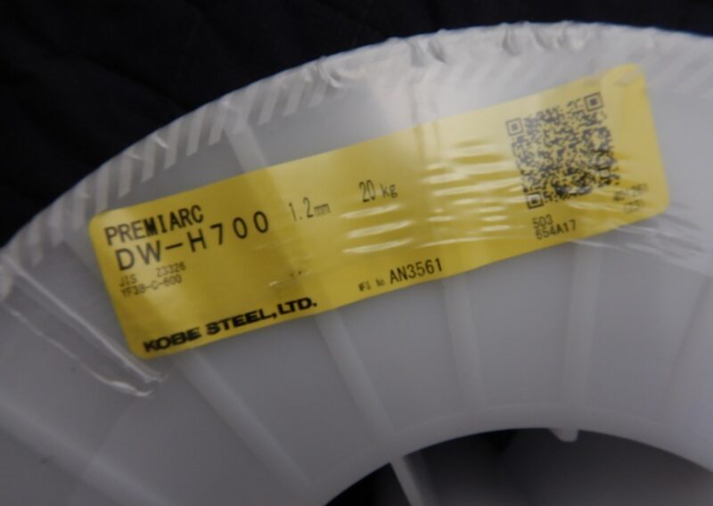 即決税0円未使用品神戸製鋼コベルコDW-H700 1,2mm径20kg半自動溶接用ワイヤー硬化肉盛溶接用2024年製_画像6