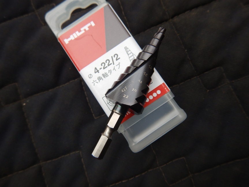 即決税0円未使用品HILTI六角軸ステップドリル4-22/2 ♯2342176「レターパックプラス送料600円」_画像2