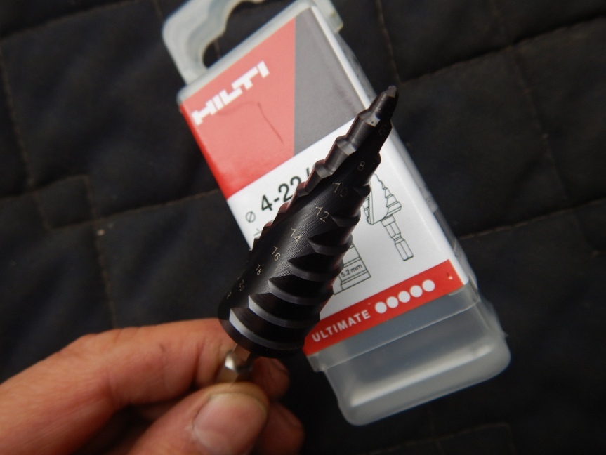 即決税0円未使用品HILTI六角軸ステップドリル4-22/2 ♯2342176「レターパックプラス送料600円」_画像3