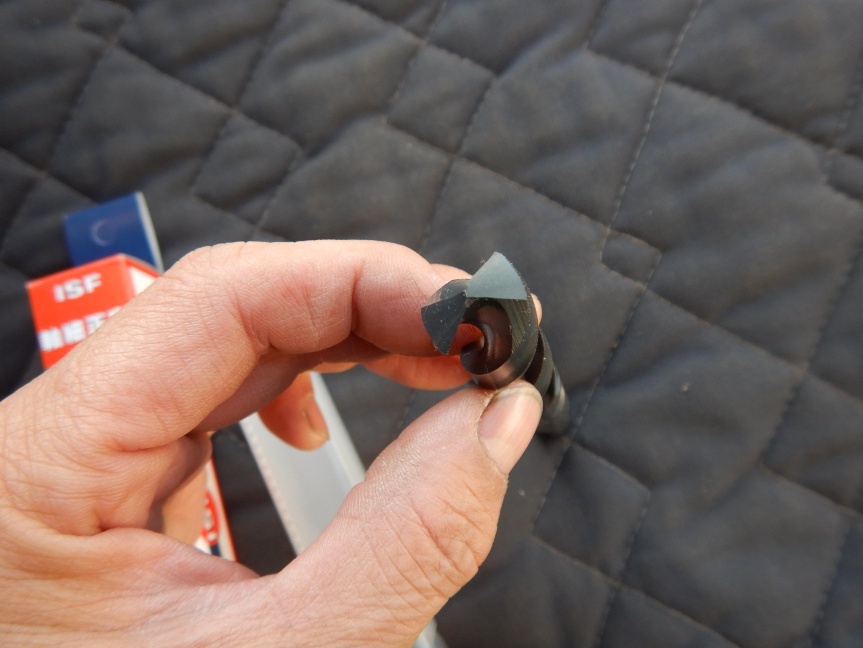 即決税0円未使用品イシハシ精工ISF軸細正宗ドリル15,0mm 軸径13mm ノスドリル15mm クリックポスト送料185円_画像4