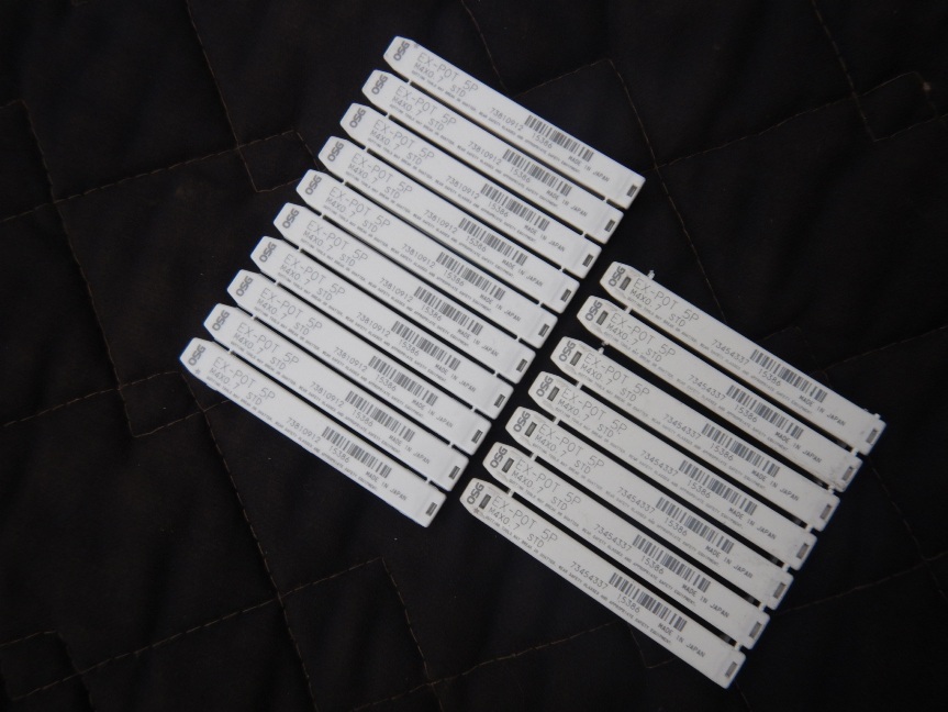 即決税0円未使用品「17本組」OSGポイントタップEX-POT 5P M4×0,7STD 一般用_画像1