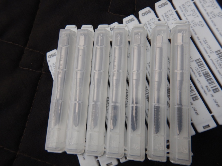 即決税0円未使用品「17本組」OSGポイントタップEX-POT 5P M4×0,7STD 一般用_画像4