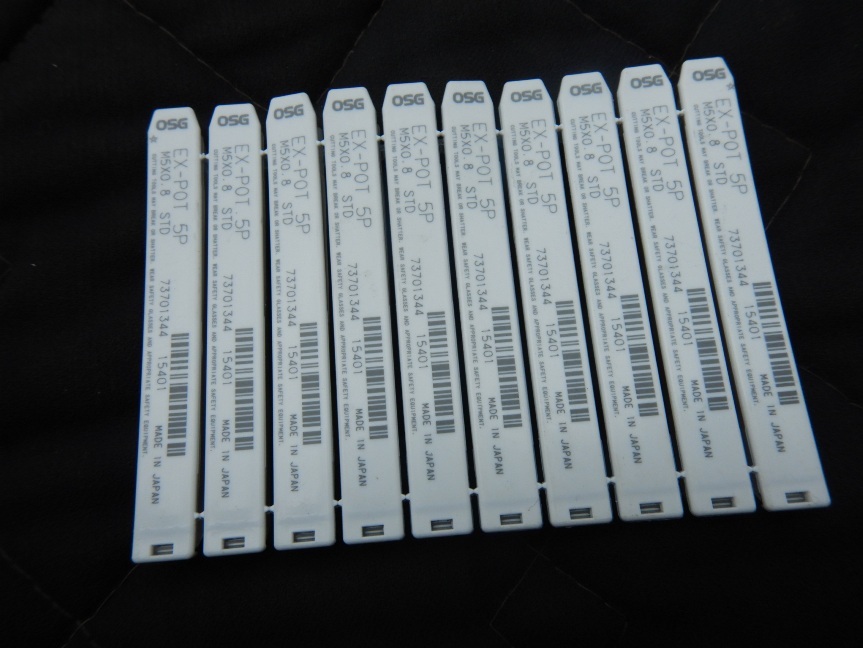 即決税0円未使用品「10本組」OSGポイントタップEX-POT 5P M5×0,8STD 一般用_画像1