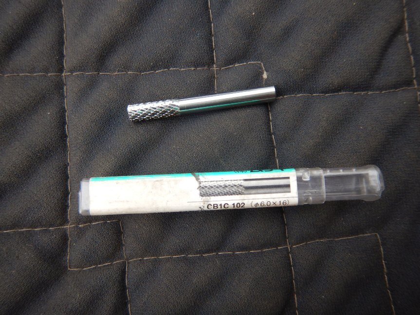 即決税0円未使用品ムラキMRA超硬バー6mm軸 CB1C 102 6mm×刃長16mm ストレート_画像1