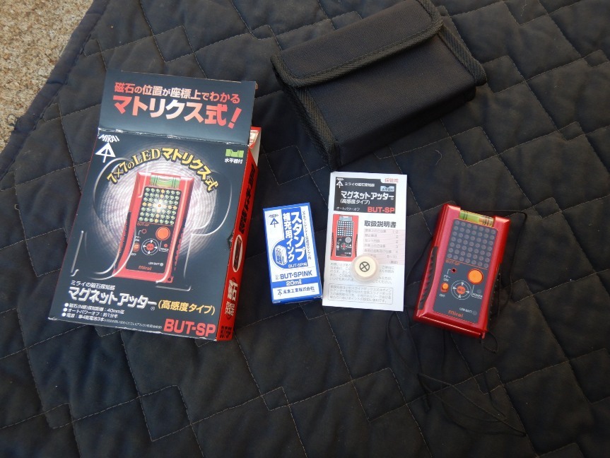 即決税0円未使用品未来工業 高性能磁石探知機 BUT-SP マグネットアッター 「レターパックプラス送料600円」_画像2