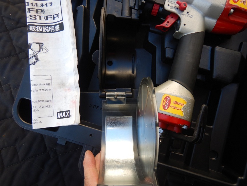 即決税0円中古程度良 MAX2×4ボード用釘打機CN-450G 一般圧 GN32 GN40 GN50対応_画像5