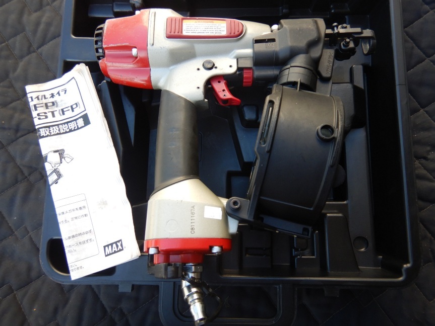 即決税0円中古程度良 MAX2×4ボード用釘打機CN-450G 一般圧 GN32 GN40 GN50対応_画像7