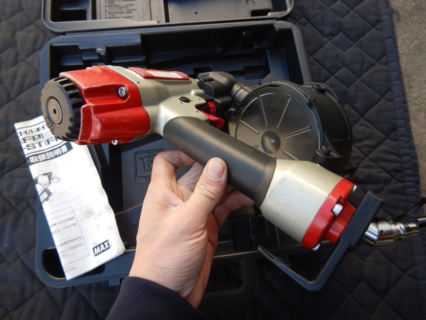 即決税0円中古程度良 MAX2×4ボード用釘打機CN-450G 一般圧 GN32 GN40 GN50対応_画像10