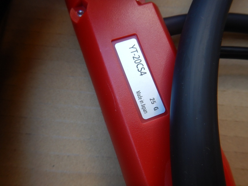 即決税0円未使用品Panasonic半自動溶接機用純正トーチYT-20CS4 200A3m空冷 2025年製造_画像6