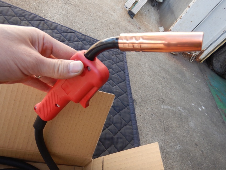 即決税0円未使用品Panasonic半自動溶接機用純正トーチYT-20CS4 200A3m空冷 2025年製造_画像8