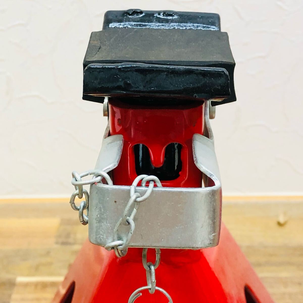 ☆ AA-1104か120 Meltec 4t ジャッキスタンド2 2台 6段階調節タイプ F-23 メルテック ☆_画像5